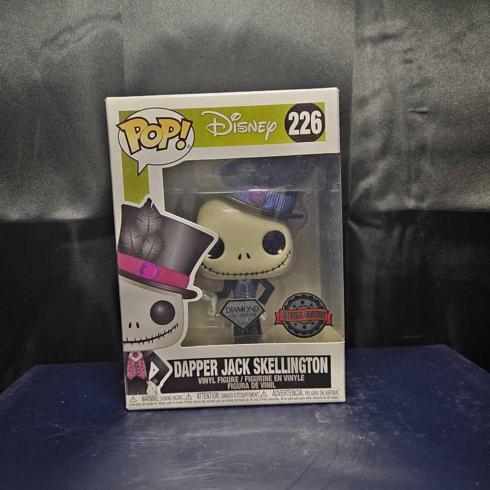 Nightmare Before Christmas 
Diamond Collection Dapper Jack Skellington Funko POP
